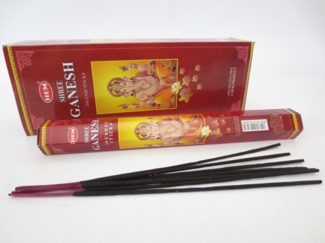 HEM Shree Ganesh Incense Sticks / Räucherstäbchen, 20 Stk.