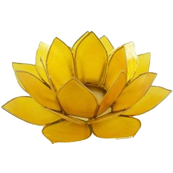 Kerzenhalter "Lotus" 15cm - in 5 verschiedenen Farben erhältlich