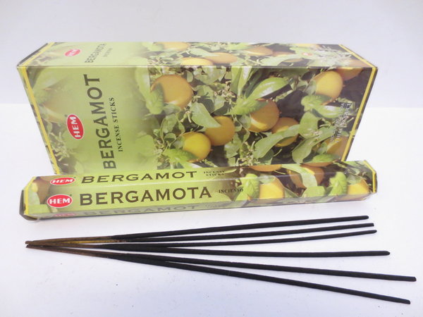 HEM Bergamott Incense Sticks/Räucherstäbchen, 20 Stk.