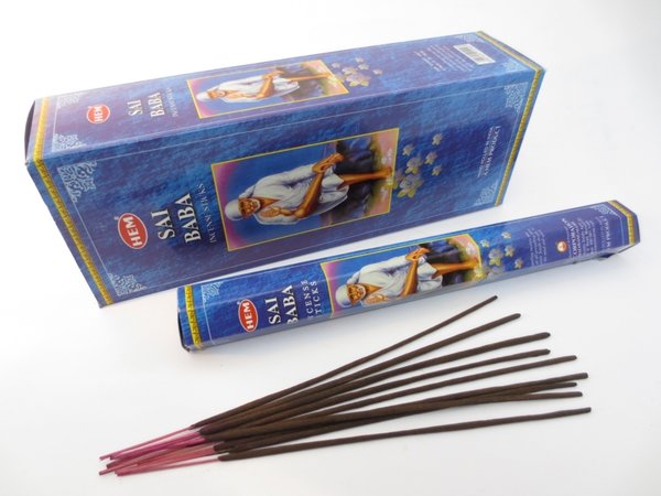 HEM Sai Baba Incense Sticks/Räucherstäbchen, 20 Stk.