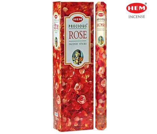 HEM Precious Rose XL - Gartenräucherstäbchen, 10 Sticks