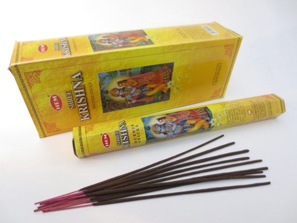 HEM Shree Krishna Incense Sticks/Räucherstäbchen, 20 Sticks