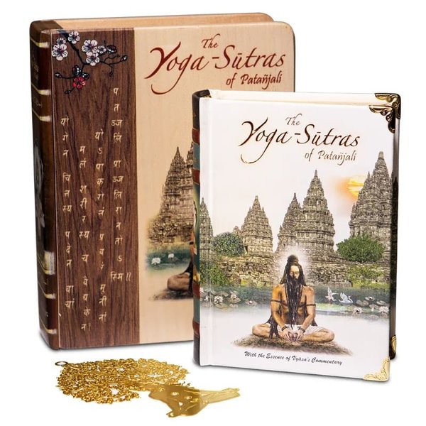 The Yoga-Sutras of Patanjali Wooden Edition (Vedic Cosmos) // in Geschenkverpackung