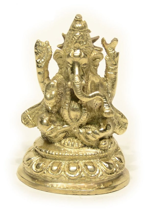 Messingstatue "Ganesha", 9cm